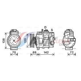 Kühlerlüfter von AVA COOLING SYSTEMS TO7525