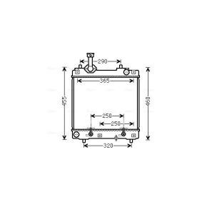 Acquista Radiatore motore da AVA COOLING SYSTEMS SZ2114 a buon mercato per soli 197,14 €