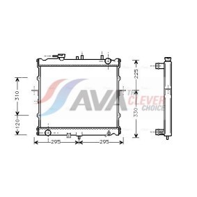 Klimakondensator DW5085 von AVA COOLING SYSTEMS günstig für 139,57 € online kaufen