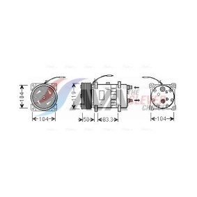 Achetez des Radiateur du moteur AVA COOLING SYSTEMS JR2008 à prix pour 1054,38 €