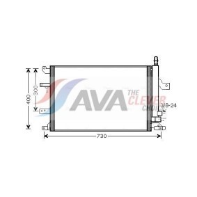 Klimakondensator für SMART von AVA COOLING SYSTEMS