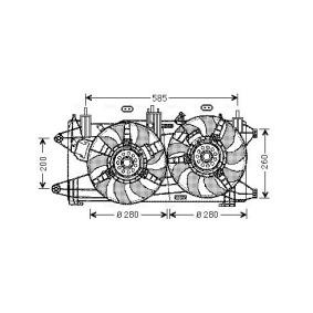 Kühlerlüfter FT7569 von AVA COOLING SYSTEMS günstig für 222,79 € online kaufen
