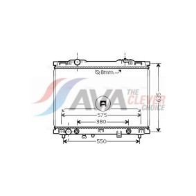 Klimakondensator DW5115 von AVA COOLING SYSTEMS günstig für 500,22 € online kaufen