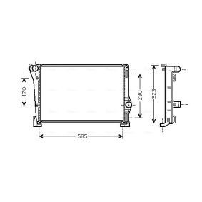 Achetez des Radiateur du moteur AVA COOLING SYSTEMS FTA2279 à prix pour 112,82 €