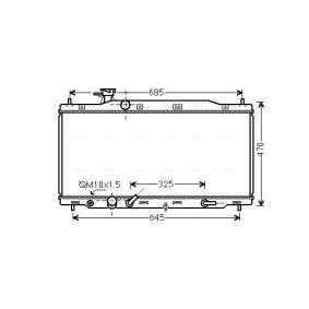 Acquista Radiatore motore da AVA COOLING SYSTEMS HD2226 a buon mercato per soli 248,73 €
