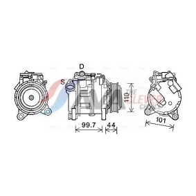 Acquista Radiatore motore da AVA COOLING SYSTEMS AU2005 a buon mercato per soli 1043,24 €