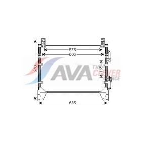 Kühler, Motorkühlung DW2120 von AVA COOLING SYSTEMS günstig für 1083,92 € online kaufen
