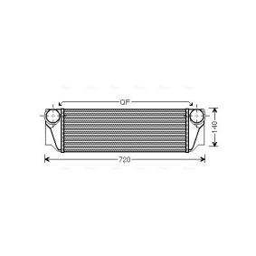 Kjøp Intercooler av AVA COOLING SYSTEMS BW4413 til den lave prisen 3729,35 NOK