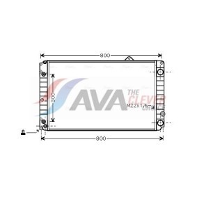 Achetez des Radiateur du moteur AVA COOLING SYSTEMS AI2335 à prix pour 279,84 €