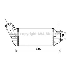 Köp Intercooler av AVA COOLING SYSTEMS PE4360 till det låga priset 2125,34 kr