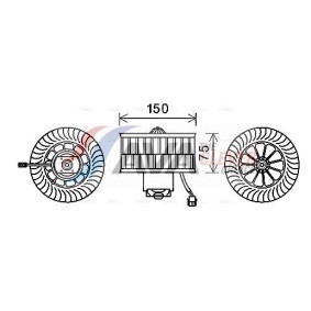 Osta Lämmityslaitteen kenno AVA COOLING SYSTEMS:llä BW6382 edullisesti hintaan 99,87 €