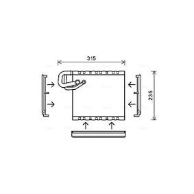 Verdampfer, Klimaanlage von AVA COOLING SYSTEMS MSV550