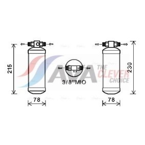 Achetez des Radiateur du moteur AVA COOLING SYSTEMS FT2399 à prix pour 146,23 €
