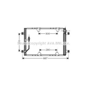 Klimakondensator für SUZUKI von AVA COOLING SYSTEMS