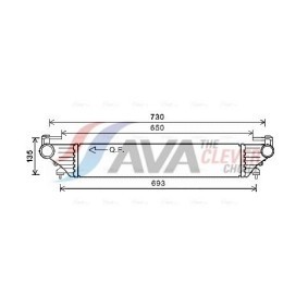 Verdampfer, Klimaanlage für FORD von AVA COOLING SYSTEMS