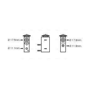 Expansionsventil, Klimaanlage von AVA COOLING SYSTEMS CN1275
