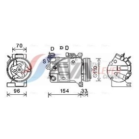 Achetez des Radiateur du moteur AVA COOLING SYSTEMS MZ2001 à prix pour 139,34 €