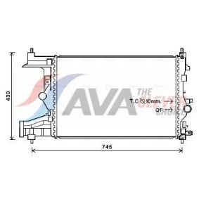 Achetez des Radiateur de chez AVA COOLING SYSTEMS en ligne pour Duna A trois volumes (146_) à prix modérés