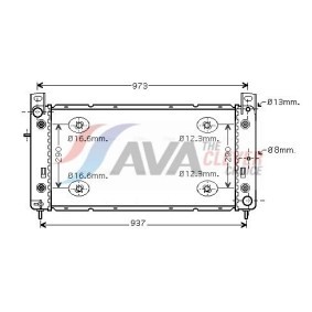 Klimakondensator von AVA COOLING SYSTEMS DF5043