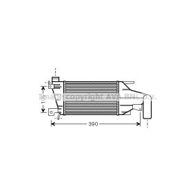 Comprar Intercooler de AVA COOLING SYSTEMS OL4417 a bajo precio de 113,65 €