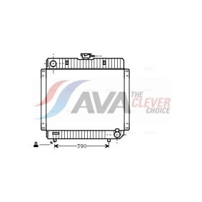 Kjøp Intercooler av AVA COOLING SYSTEMS FD4481 til den lave prisen 2143,59 NOK