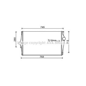Ladeluftkühler von AVA COOLING SYSTEMS VO4151