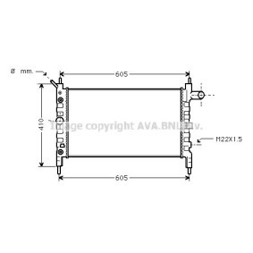 Acquista Radiatore motore da AVA COOLING SYSTEMS OLA2026 a buon mercato per soli 1043,24 €