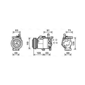 Acquista Compressore aria condizionata da AVA COOLING SYSTEMS KAK144 a buon mercato per soli 475,50 €