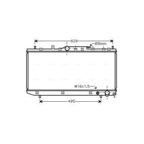Achetez des Radiateur du moteur AVA COOLING SYSTEMS TOA2324 à prix pour 197,95 €