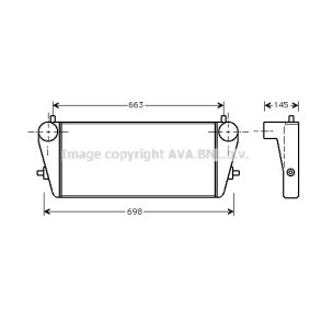 Köp Intercooler av AVA COOLING SYSTEMS OL4281 till det låga priset 13243,00 kr