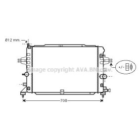 Acquista Radiatore motore da AVA COOLING SYSTEMS OLA2490 a buon mercato per soli 102,44 €