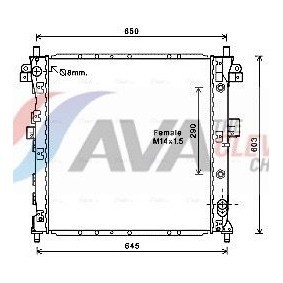 Klimakondensator DW5116 von AVA COOLING SYSTEMS günstig für 1098,12 € online kaufen