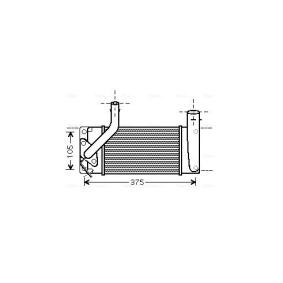 Achetez des Intercooler AVA COOLING SYSTEMS TO4566 à prix pour 239,00 €