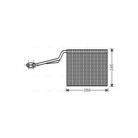 Verdampfer, Klimaanlage für AUDI von AVA COOLING SYSTEMS