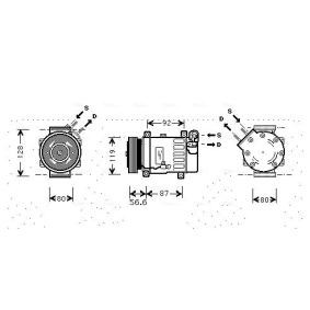 Acquista Compressore aria condizionata da AVA COOLING SYSTEMS CNAK238 a buon mercato per soli 439,38 €