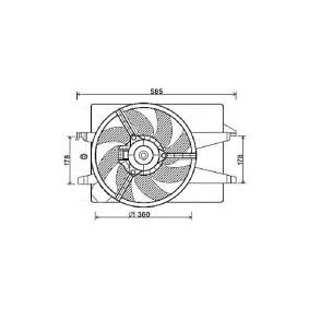 Kühlerlüfter FD7551 von AVA COOLING SYSTEMS günstig für 126,16 € online kaufen