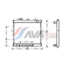 Klimakondensator DW5110 von AVA COOLING SYSTEMS günstig für 362,89 € online kaufen