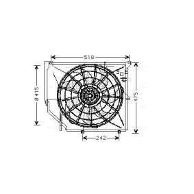 Kühlerlüfter BW7502 von AVA COOLING SYSTEMS günstig für 296,62 € online kaufen