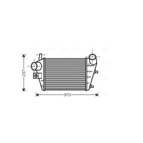 Kjøp Intercooler av AVA COOLING SYSTEMS ALA4085 til den lave prisen 1907,00 NOK