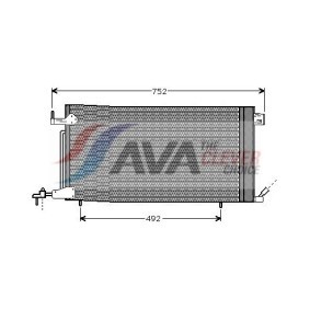 Kjøp Kondensator, klimaanlegg av AVA COOLING SYSTEMS HD5239 til den lave prisen 1506,47 NOK