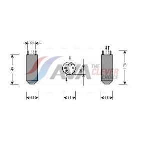 Achetez des Radiateur du moteur AVA COOLING SYSTEMS CN2017 à prix pour 1073,21 €