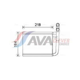 Kühler, Motorkühlung für SSANGYONG von AVA COOLING SYSTEMS