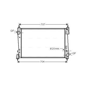 Achetez des Radiateur du moteur AVA COOLING SYSTEMS FTA2312 à prix pour 76,34 €