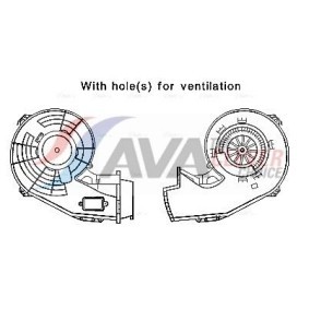 Kühlerlüfter für FIAT von AVA COOLING SYSTEMS