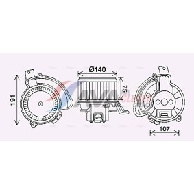 Verdampfer, Klimaanlage für AUDI von AVA COOLING SYSTEMS