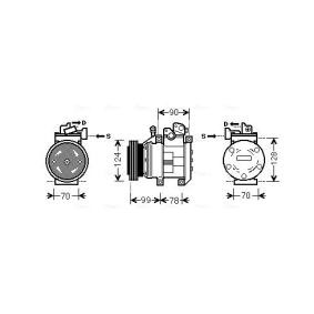 Acquista Compressore aria condizionata da AVA COOLING SYSTEMS KAK130 a buon mercato per soli 434,81 €