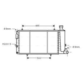 Achetez des Radiateur du moteur AVA COOLING SYSTEMS CNA2033 à prix pour 182,12 €