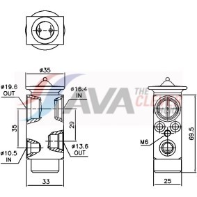 Klimakondensator für JAGUAR von AVA COOLING SYSTEMS