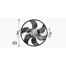 Achetez des Radiateur du moteur AVA COOLING SYSTEMS HY2276 à prix pour 138,66 €