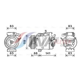 Kjøp Intercooler av AVA COOLING SYSTEMS DN4333 til den lave prisen 2581,21 NOK